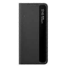 Étui téléphone intelligent pour Samsung Galaxy S21 Ultra 5G, étui rabattable Smart View, housse intelligente pour téléphone