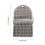 Hanging bedside bag, bed storage, multifunctional 3