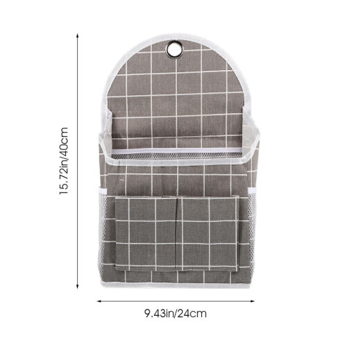 Hanging bedside bag, bed storage, multifunctional 2