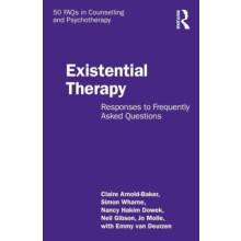 Existential Therapy by van Deurzen Emmy New School of Psychotherapy an