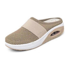 (khaki, 43) 2022 Air Cushion Walking Shoes - Breathable UK Indoor/Outdoor Footwear