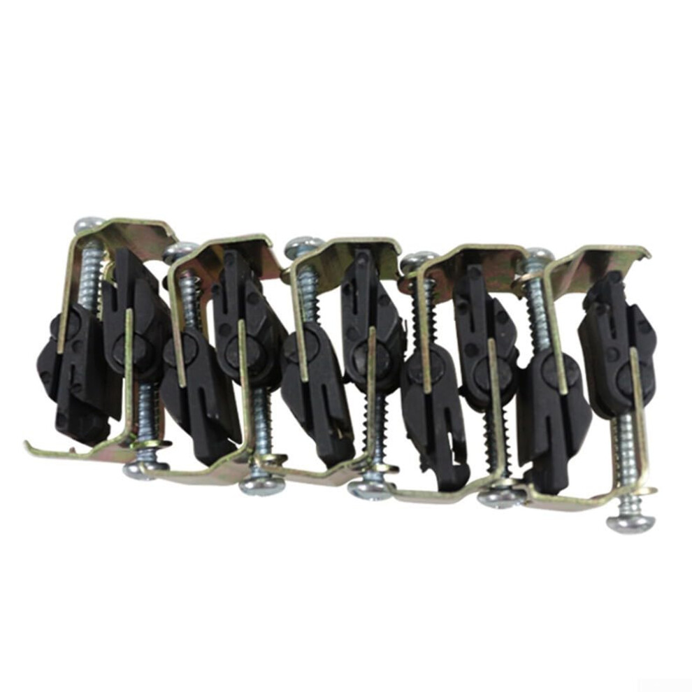 Kitchen And Bathroom Sink Drain Accessories Set With Nylon Buckle Clips And Manganese Steel Fixing Hooks For Secure Clip Installation Pack Of 10 9067246669119