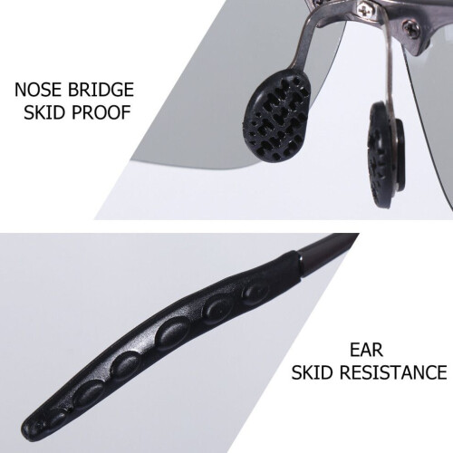 Men's Polarized Cycling Sunglasses with Color-Changing Frame 2