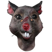 (12) Viral Latex Masks Cosplay Funny Animal Headwear Halloween Party Costume Props
