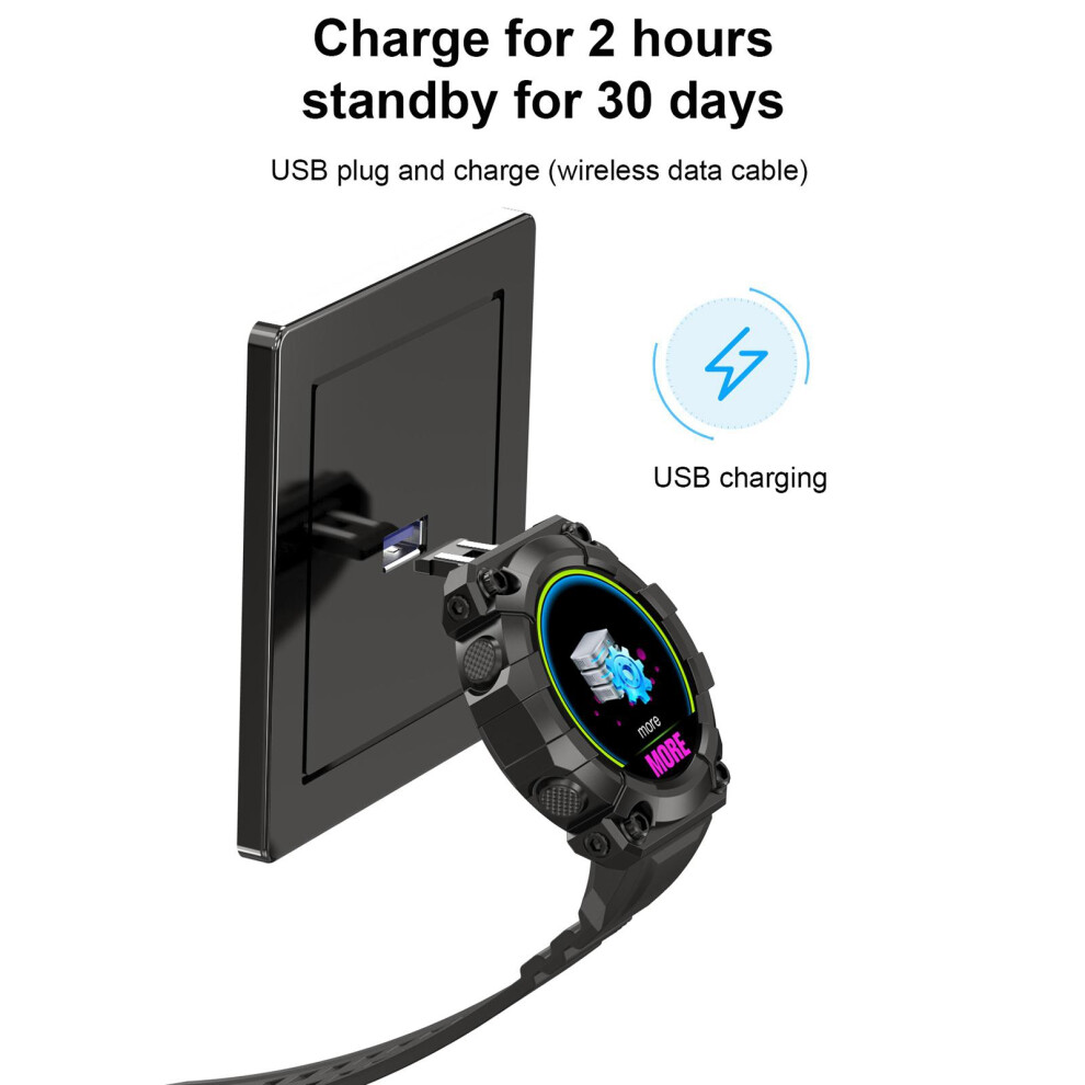 Fitness Smartwatch With 1.3" Touch Display And Ip67 Water Resistance 5071360370510