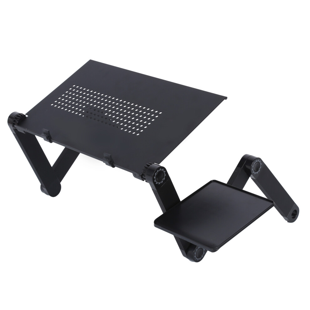 Portable Aluminum Laptop Desk With Adjustable Folding Stand 42X26cm 9301360370422