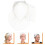 Brautschleier, Kopfschmuck, Polyester, 1 4
