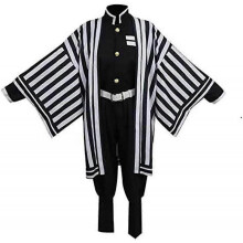 (2XL, White) DRESS COSTUME Iguro Obanai Cosplay