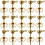 40-teiliges Ohrstecker-Set, Ohrstecker, Bastelbedarf 1
