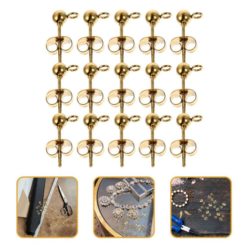 40-teiliges Ohrstecker-Set, Ohrstecker, Bastelbedarf 2