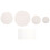 Set of 4 separating plates, plastic, reusable, stacking aids 5