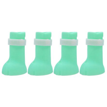 4-Piece Cat Boots with Adhesive Sole for Cat Grooming