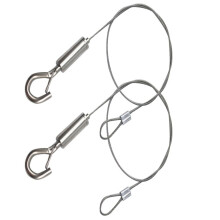 2 sets ophangbeugels van koolstofstaal voor apparaten van 150 cm x 0,15 cm