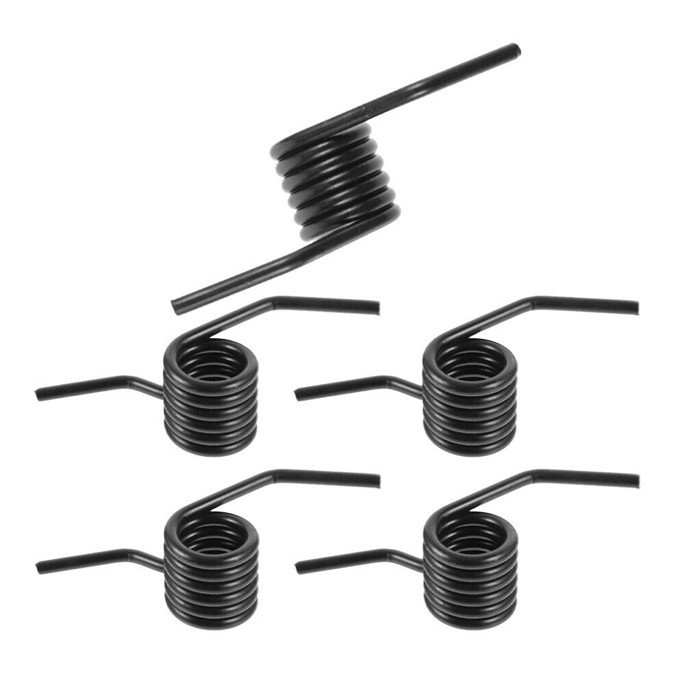 Lot De 2 Ressorts Poignée Cric Hydraulique 100x25mm - Accessoires Pour Vérins 3-4 Tonnes Noir