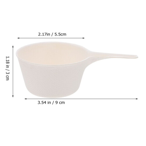 50 disposable biodegradable fruit cups for dessert and salad 1