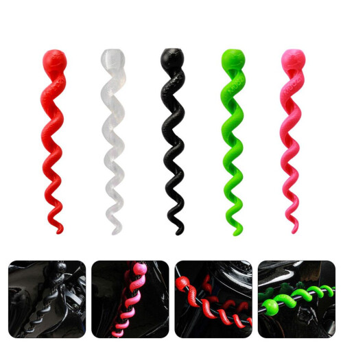 5pcs Brake Cable Protector Frame Accessories Silica Gel 2