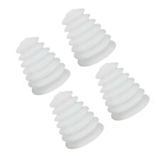 Lot de 4 protections anti-poussière pour perceuses à percussion avec anneaux en caoutchouc