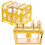 2 Sets Box Pirate Keepsake Toy Storage 3