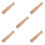 Râpe à ail 5 pièces avec pilon en bois pour bâtonnets de concombre et pilon à cocktail 5