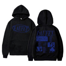 (S, black) The Bewitched Tour Reversible Graphic Hoodie Mens Hip Hop Sweatshirt Jacket Unisex Casual Oversized Fashion Streetwear