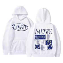 (XXXL, White) The Bewitched Tour Reversible Graphic Hoodie Mens Hip Hop Sweatshirt Jacket Unisex Casual Oversized Fashion Streetwear