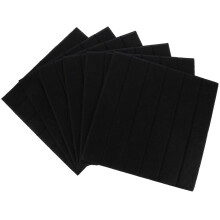 6 schallabsorbierende Schallschutzpaneele für Türen und Decken