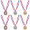 6 creatieve universele sportmedailles voor 1