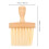 6-piece cleaning brush set for musical instruments, plastic handle, portable 2