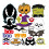 72 Halloween Masker Knutselpakket Feestartikelen 1