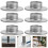 6 handrail floor bracket pipe attachment railing post 3