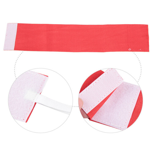 Outdoor-Team-Match-Elastischer-Kapitänsarmband - Rot 80% Elastisches Nylon