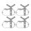 Jeu de 4 tendeurs de câble robustes pour cordes 5