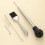 4-piece barbecue accessory set including silicone spice pump 5