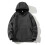 (S, grey) 2025 New Smart Heating Jacket Men Women Fleece Lined 9-Zone 3-Level Warmth Breathable Pullover 1