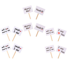 2 Sets of Paper Photo Props for Wedding and Engagement Party