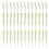 40 árboles artificiales hechos de bambú artificial, 4