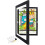 (Black 1pcs) A4 Kids Art Frame Front Opening Changeable Kids Artwork Frames For Kids Drawings Storage Frames 1