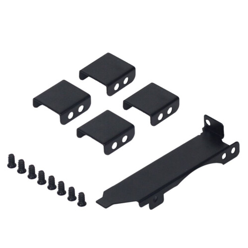 2 Sets PCI-Steckplatz-Lüfterhalterungen mit Platz für 8-9 cm