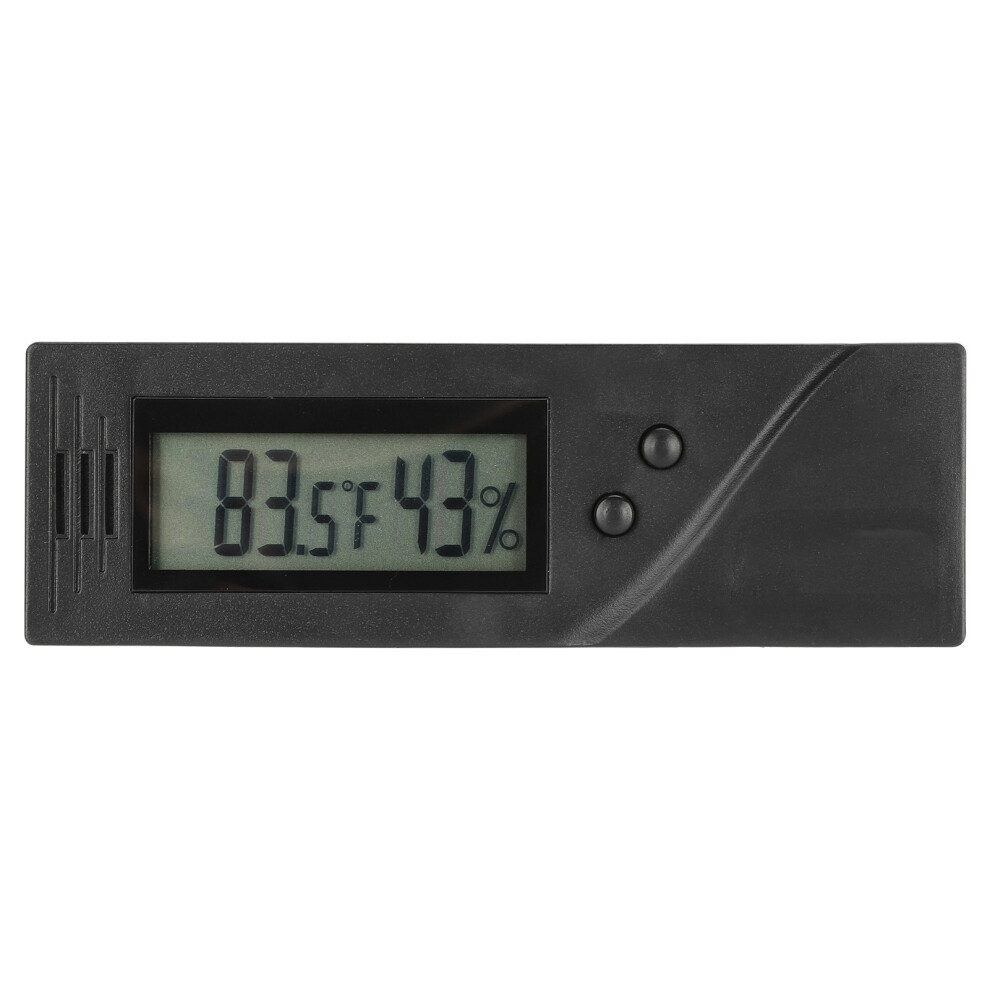 Digital Cigar Hygrometer Thermometer - Aluminum, 1C, 20-95%RH