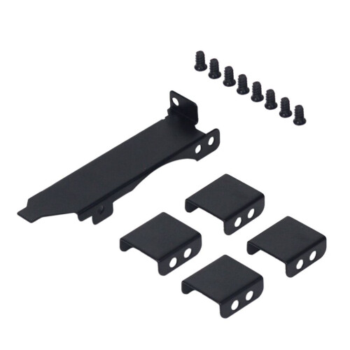 2 Sets PCI-Steckplatz-Lüfterhalterungen mit Platz für 8-9 cm 1