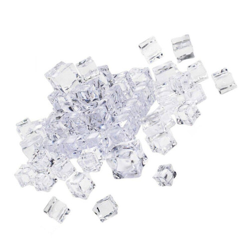 40 glaçons factices transparents, accessoires photo 2