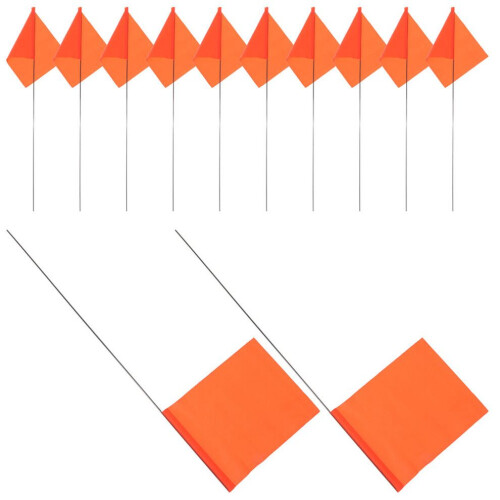 48 Survey Flags for Training and Garden Marking