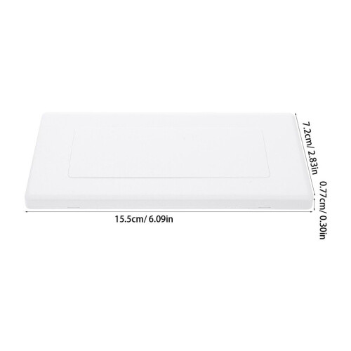 4-pack tom väggkopplingsdosa, plast, infälld, medium 1