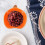 4-pack ceramic bowls with pumpkin design, sauce & serving bowl 5