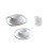 4-pack ceramic egg cups, egg stands for home and restaurant 2