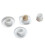 4-pack ceramic egg cups, egg stands for home and restaurant 3