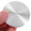 4 st. bildelar aluminium 19,6 mm silver 3