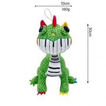 (As shown, Green Dinosaur) Boppi Green Dinosaur Big Lion Plush Toy Stuffed Animal Doll Short Plush Toy for Kids 4-6 Years Old Birthday Gift