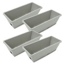 4 jardineras de ventana para verduras