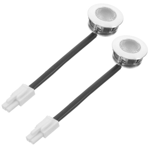 4 st LED-kåpslamphus med tätning för fläktkåpan 2